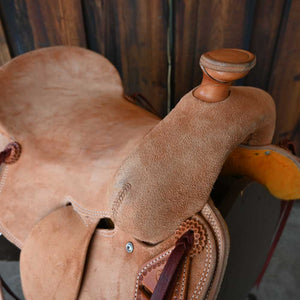 16" TESKEY'S STRIP DOWN RANCH SADDLE