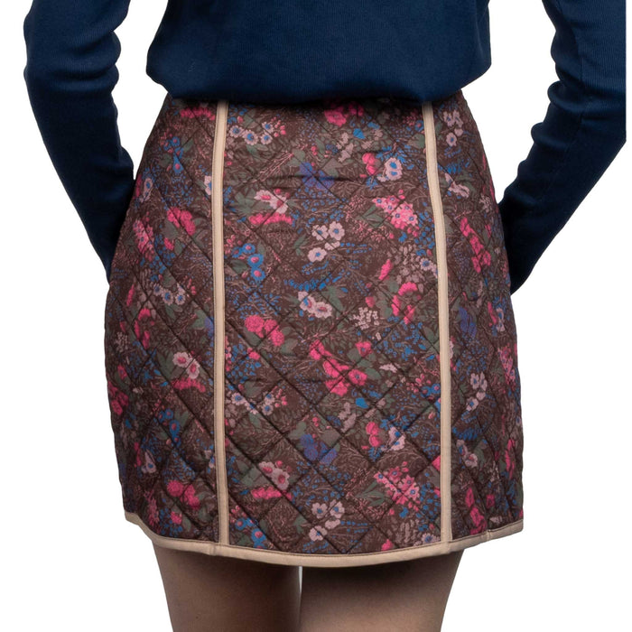 Flag & Anthem Women's Bethel Quilted Floral Print Skirt WOMEN - Clothing - Skirts Flag And Anthem