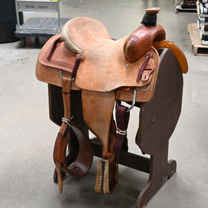 14.5" USED TESKEY'S RANCH SADDLE