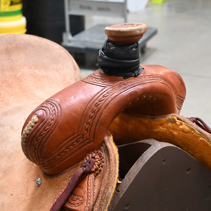14.5" USED TESKEY'S RANCH SADDLE