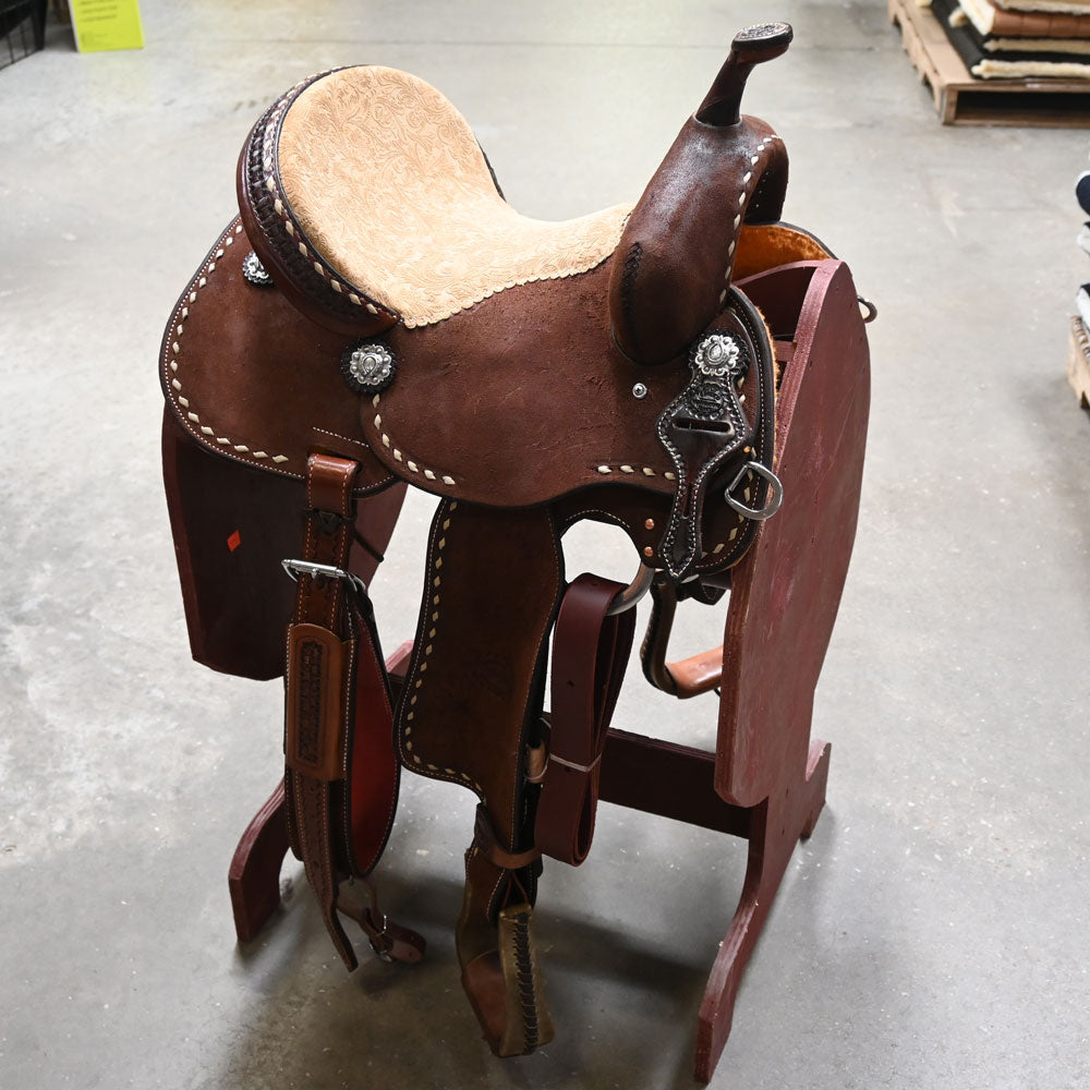 13.5" TESKEY'S BARREL SADDLE Saddles Teskey's Saddlery