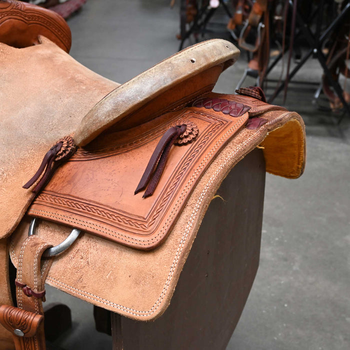 14.5" USED TESKEY'S RANCH SADDLE
