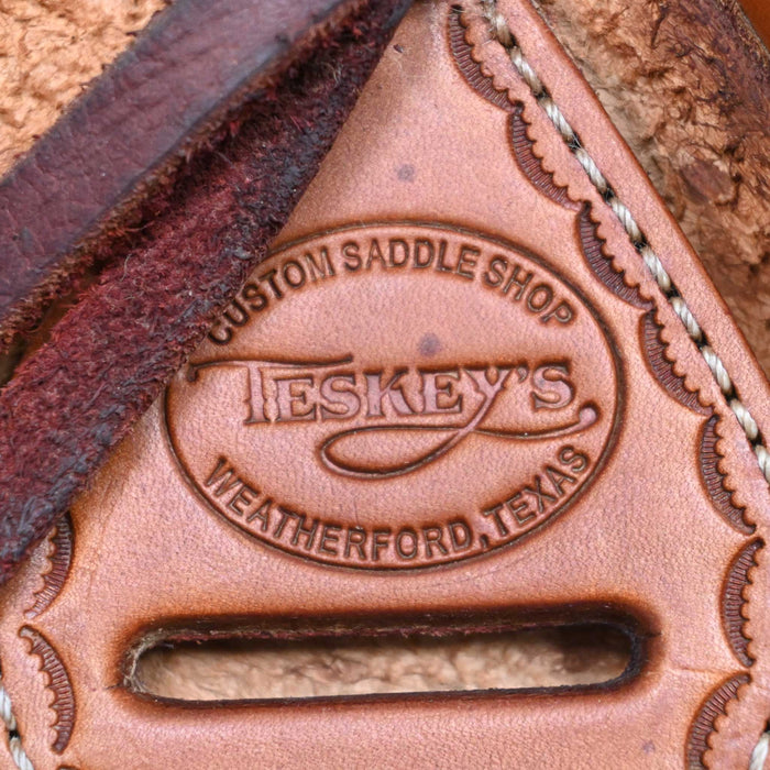 14.5" USED TESKEY'S RANCH SADDLE