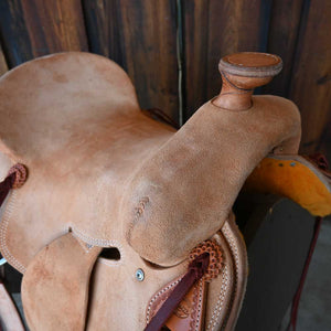 15.5" TESKEY'S STRIP DOWN RANCH SADDLE