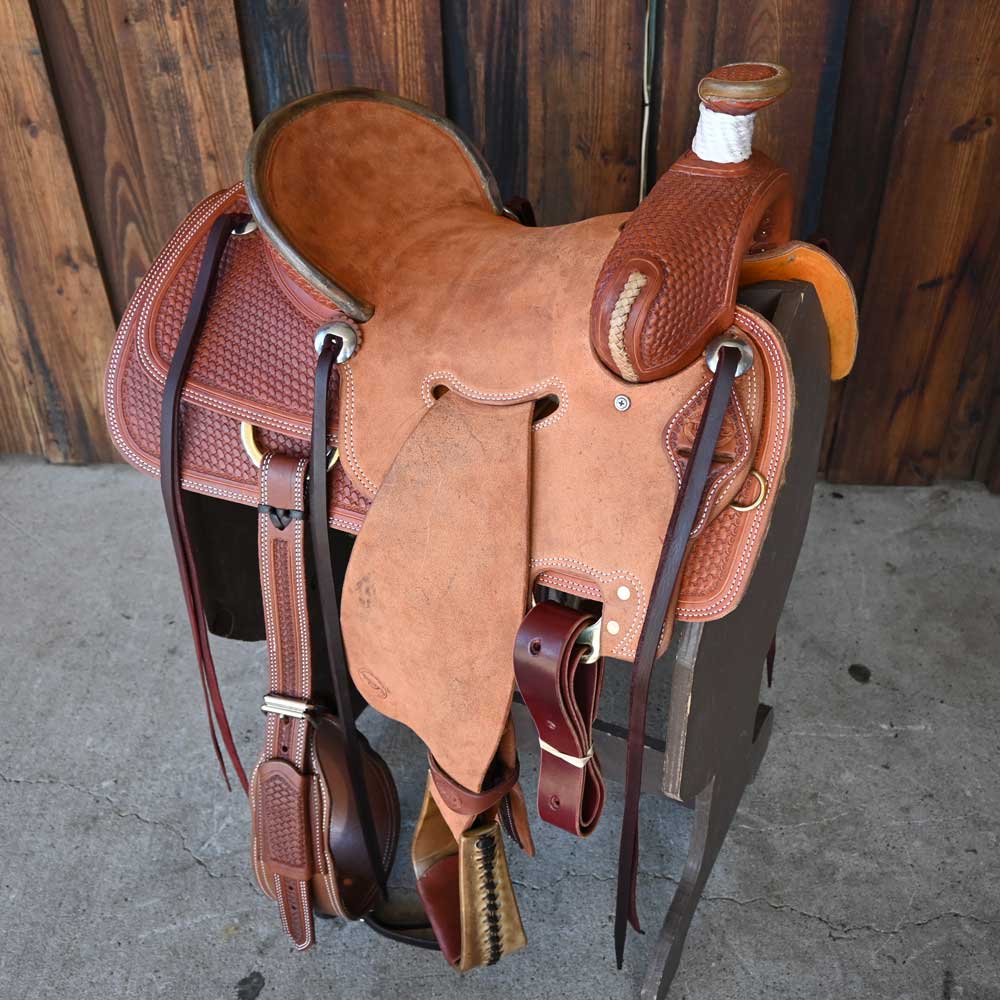 14.5" TESKEY'S RANCH ASSOCIATION SADDLE Saddles TESKEY'S SADDLERY LLC   