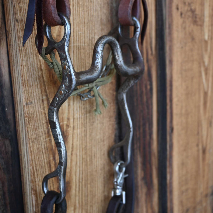 Ricky Trammell Solid Port Bridle Rig w/Split Ear Headstall