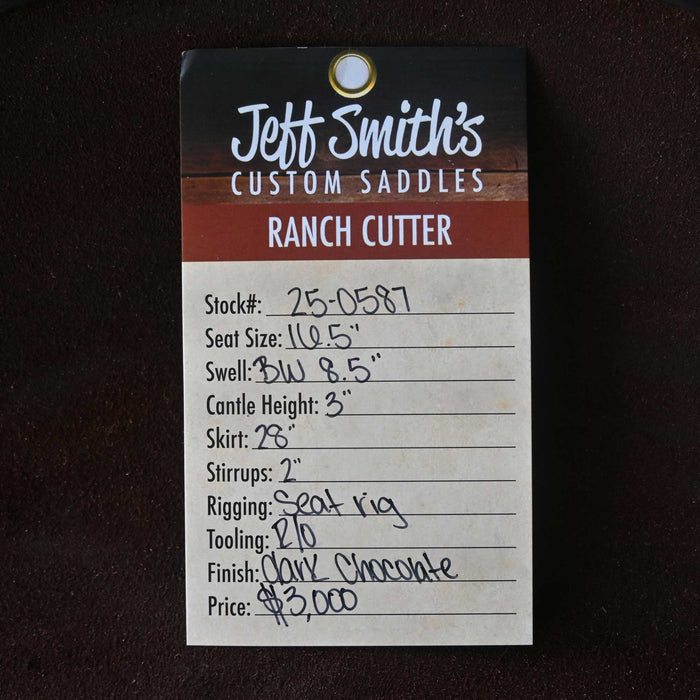 16.5" JEFF SMITH BUSTER WELCH SADDLE Saddles - New Jeff Smith