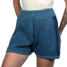 Ribbed Shorts - Denim/Navy WOMEN - Clothing - Shorts BiBi Clothing