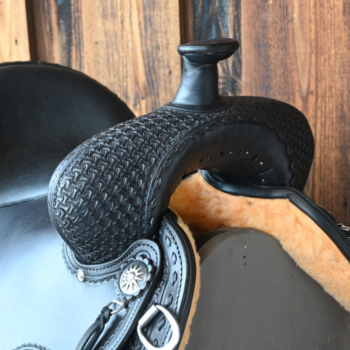 16" CIRCLE Y DARK RIDER FLEX2 TRAIL SADDLE