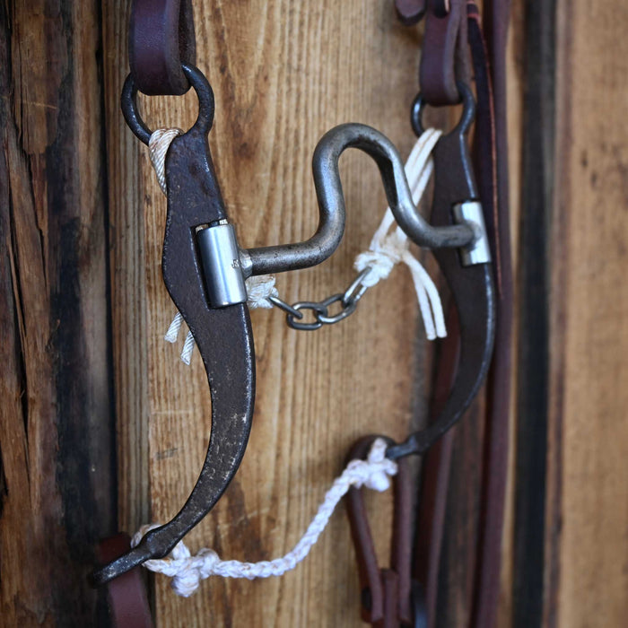 Jim Edwards Solid Port Bridle Rig w/Single Ear Headstall