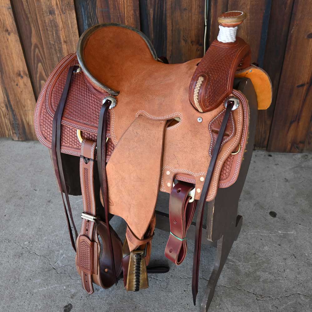 14.5" TESKEY'S RANCH ASSOCIATION SADDLE Saddles TESKEY'S SADDLERY LLC   