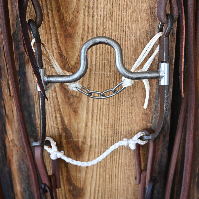 Jim Edwards Solid Port Bridle Rig w/Single Ear Headstall