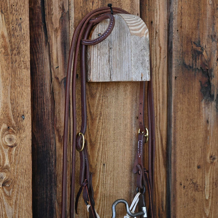 Jim Edwards Solid Port Bridle Rig w/Single Ear Headstall