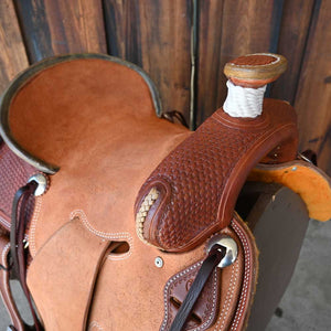 14.5" TESKEY'S RANCH ASSOCIATION SADDLE Saddles TESKEY'S SADDLERY LLC   