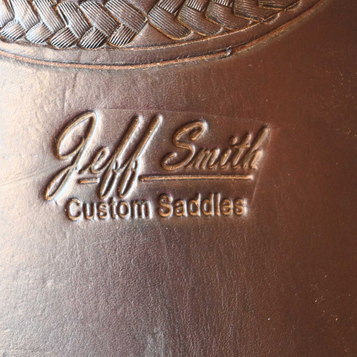 16" USED JEFF SMITH RANCH CUTTER SADDLE