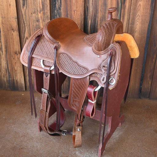 15.5" JEFF SMITH BUSTER WELCH RANCH CUTTER SADDLE Saddles - New Jeff Smith