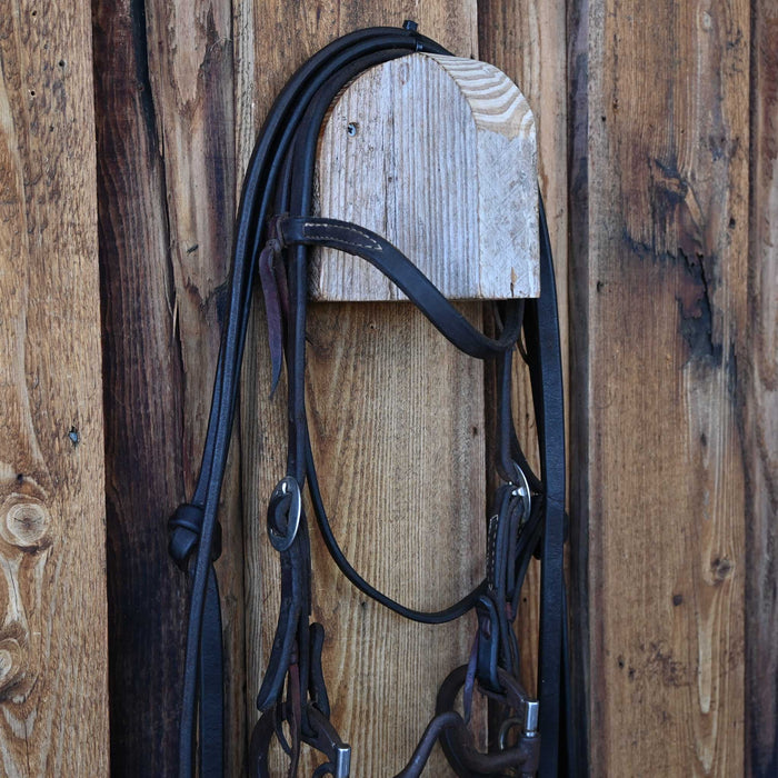 Jim Edwards D-Ring Solid Port Bridle Rig w/Browband Headstall