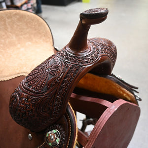 14" TESKEY'S BARREL SADDLE Saddles Teskey's Saddlery