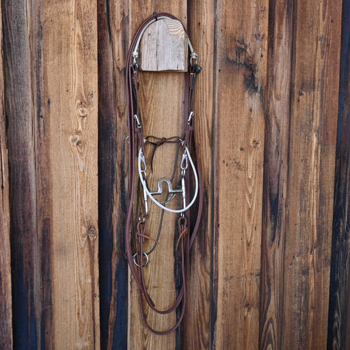 Bill Freeman Flat Port Bit w/a Game Changer by Bar-o-Abit Tack - Rigs Bill Freeman