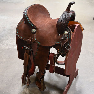 14" TESKEY'S BARREL SADDLE Saddles Teskey's Saddlery