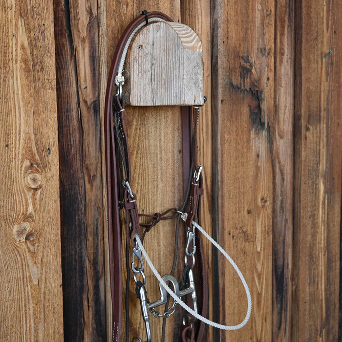 Bill Freeman Flat Port Bit w/a Game Changer by Bar-o-Abit Tack - Rigs Bill Freeman