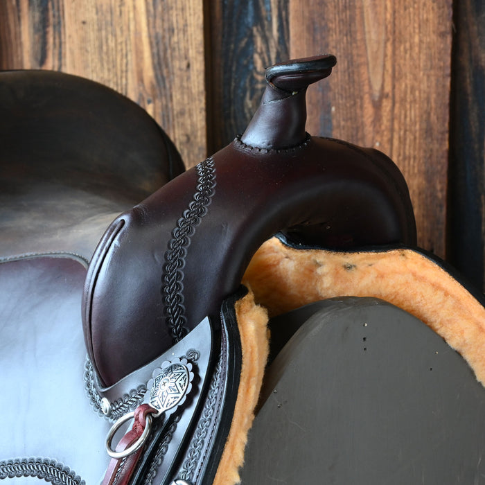 16" CIRCLE Y GILLETTE TRAIL SADDLE