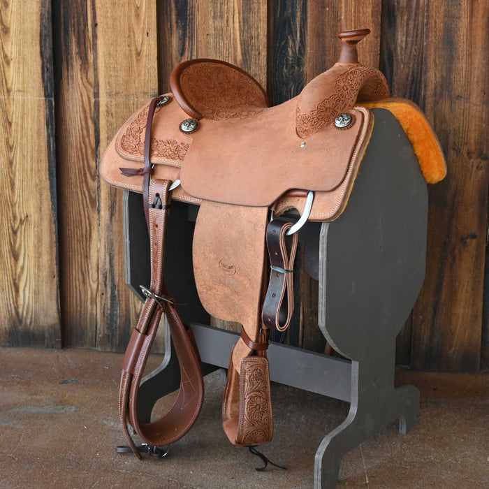 15" CACTUS RELENTLESS TEAM ROPING SADDLE