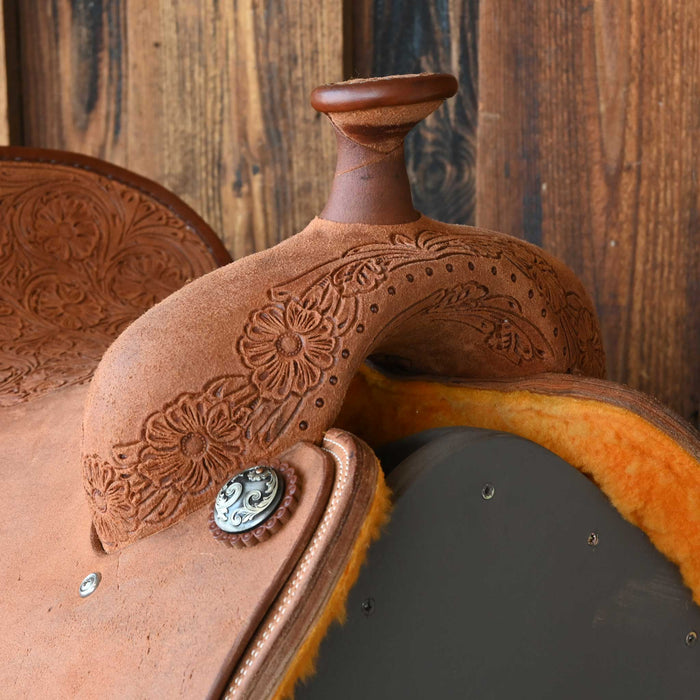 15" CACTUS RELENTLESS TEAM ROPING SADDLE