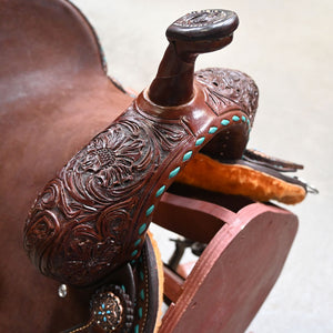 14.5" TESKEY'S BARREL SADDLE Saddles Teskey's Saddlery