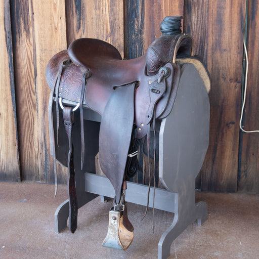 16" USED COWPUNCHER RANCH SADDLE Saddles - Used Cowpuncher