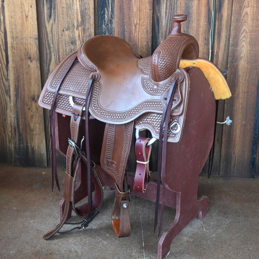 14.5" JEFF SMITH BUSTER WELCH RANCH CUTTER SADDLE Saddles - New Jeff Smith