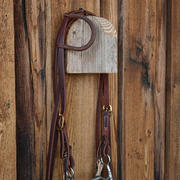 Low Locking Hinge Port Bridle Rig w/Single Ear Headstall
