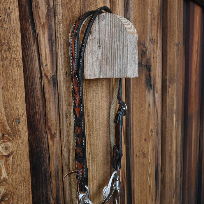 Les Vogt Snaffle Bridle Rig w/Split Ear Headstall