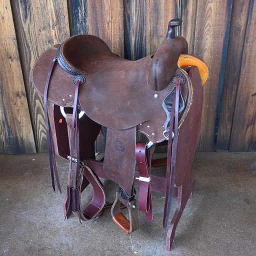 16.5" JEFF SMITH BEAU GALYEAN RANCH CUTTER SADDLE Saddles - New Jeff Smith