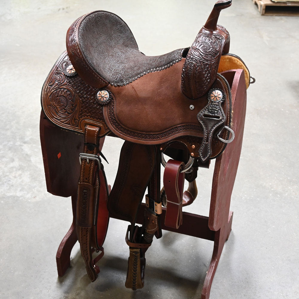 14" TESKEY'S BARREL SADDLE Saddles Teskey's Saddlery