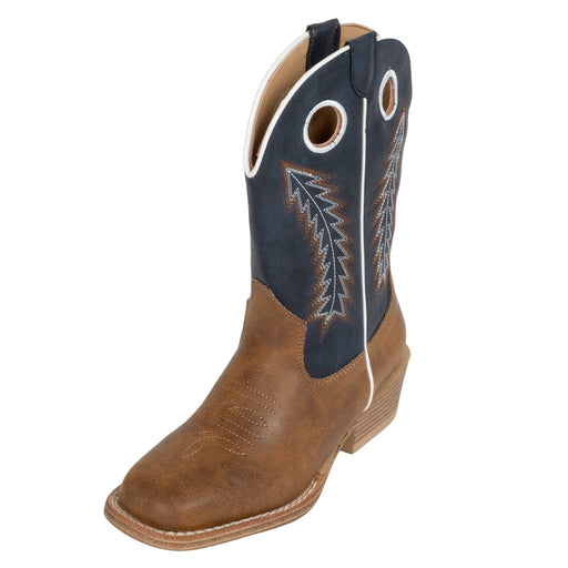 Roper Youth Walker Tan Faux Leather Western Boot KIDS - Footwear - Boots Roper Apparel & Footwear