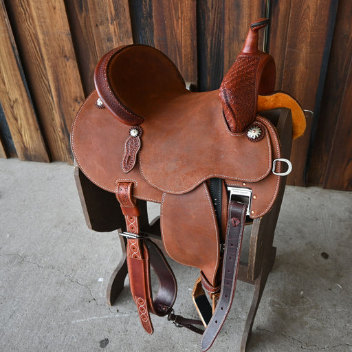 13.5" MARTIN FX3 BARREL SADDLE Saddles - New Martin Saddlery