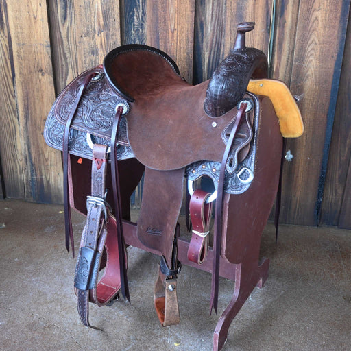 15" JEFF SMITH BUSTER WELCH RANCH CUTTER SADDLE Saddles - New Jeff Smith
