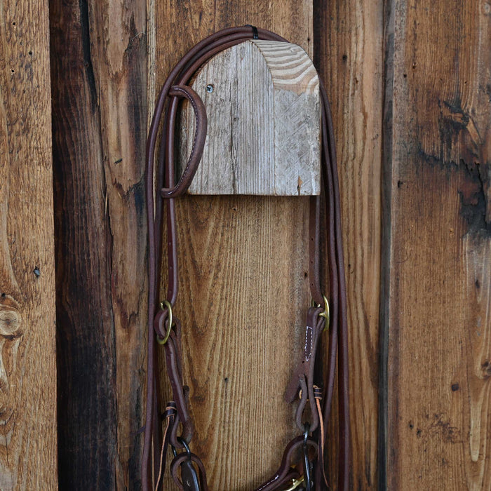 Copper Mullen Bridle Rig w/Single Ear Headstall