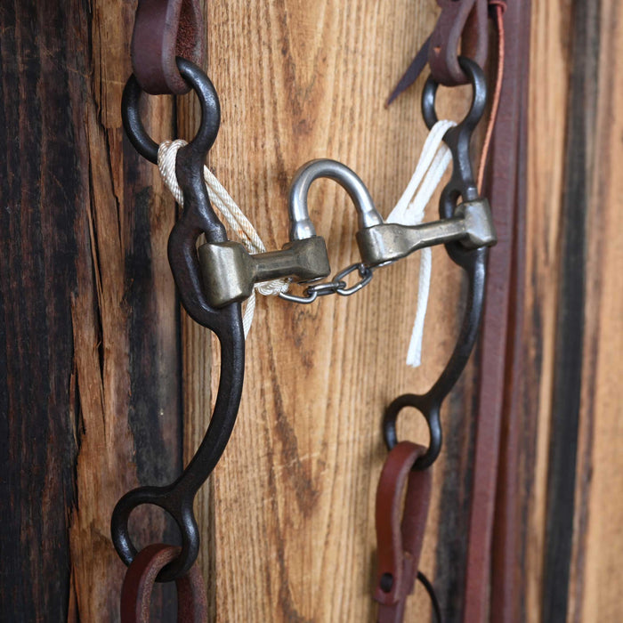Cow Horse Supply Correction Bridle Rig w/Single Ear Headstall