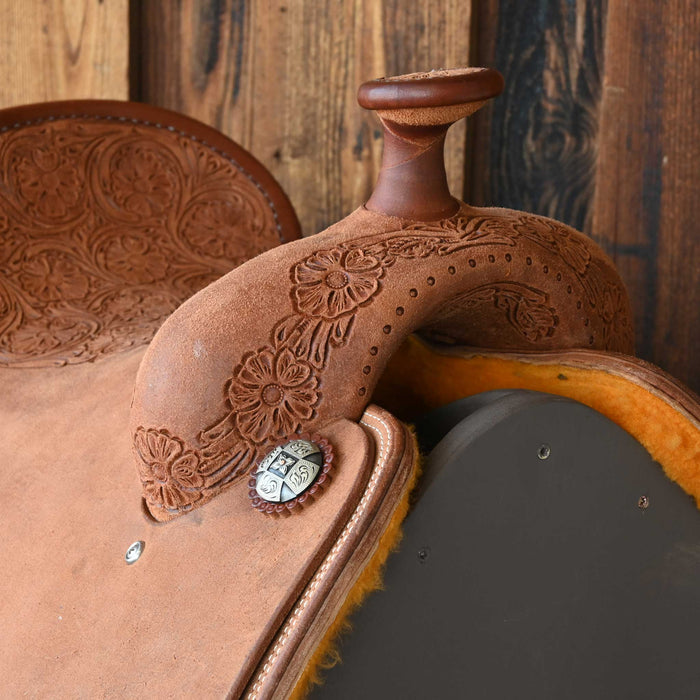 14.5" CACTUS RELENTLESS TEAM ROPING SADDLE