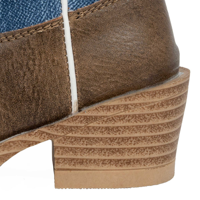 Roper Toddler Girl's Willow Brown Western Boot KIDS - Baby - Baby Footwear Roper Apparel & Footwear