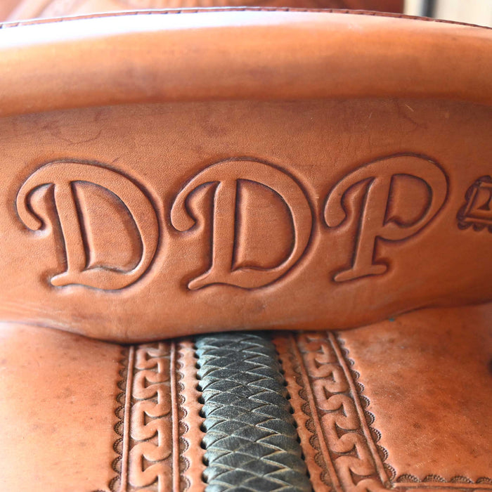 15" USED GREG GOMERSALL RANCH SADDLE