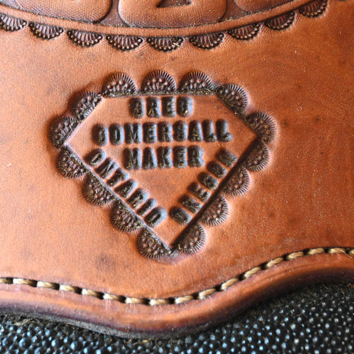 15" USED GREG GOMERSALL RANCH SADDLE