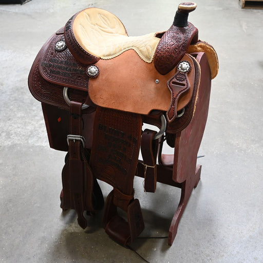 14" USED TESKEY'S ROPING SADDLE Saddles - Used Teskey's Saddlery
