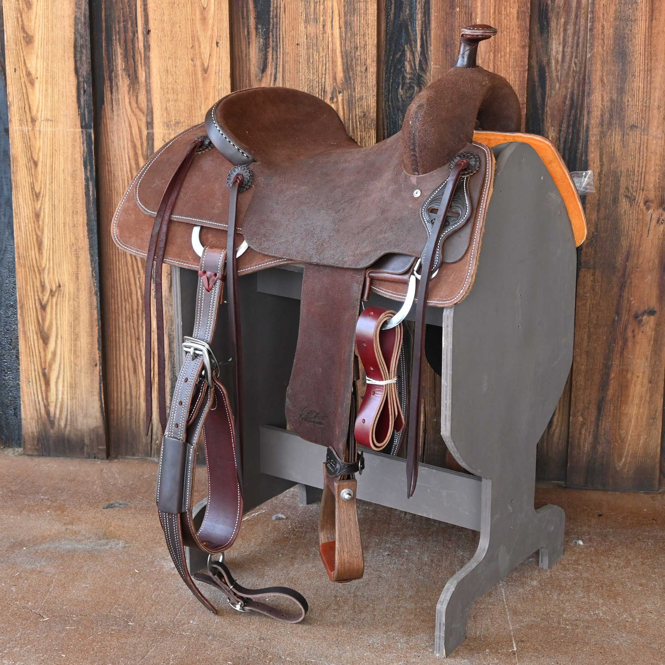 16" JEFF SMITH BUSTER WELCH RANCH CUTTER SADDLE Saddles - New Jeff Smith