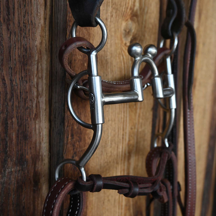 Tom Balding Correction Bridle Rig w/Split Ear Headstall Tack - Rigs Tom Balding