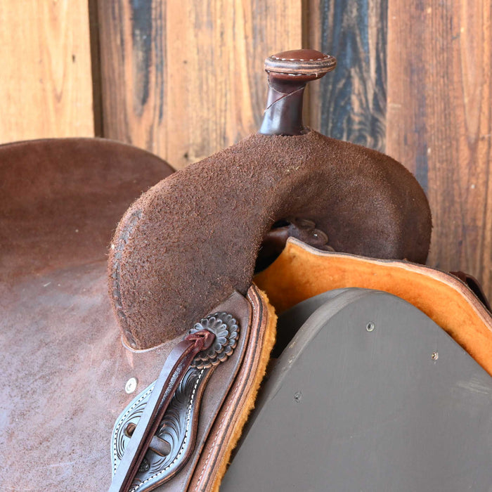 16" JEFF SMITH BUSTER WELCH RANCH CUTTER SADDLE