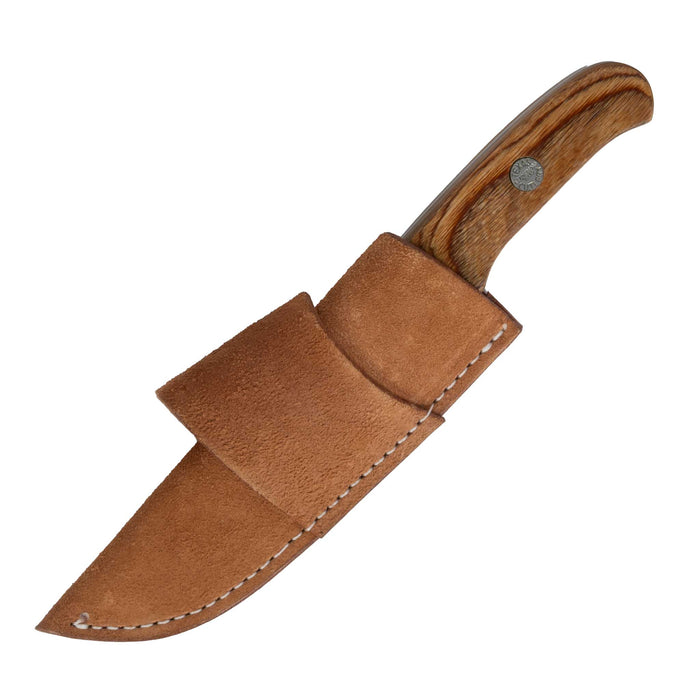 TX Cutlery Wood Handle Fix Blade with Sheath Knives Texas Cutlery