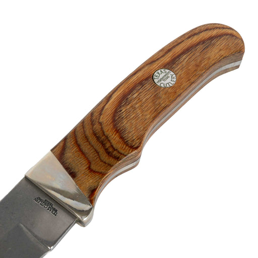 TX Cutlery Wood Handle Fix Blade with Sheath Knives Texas Cutlery